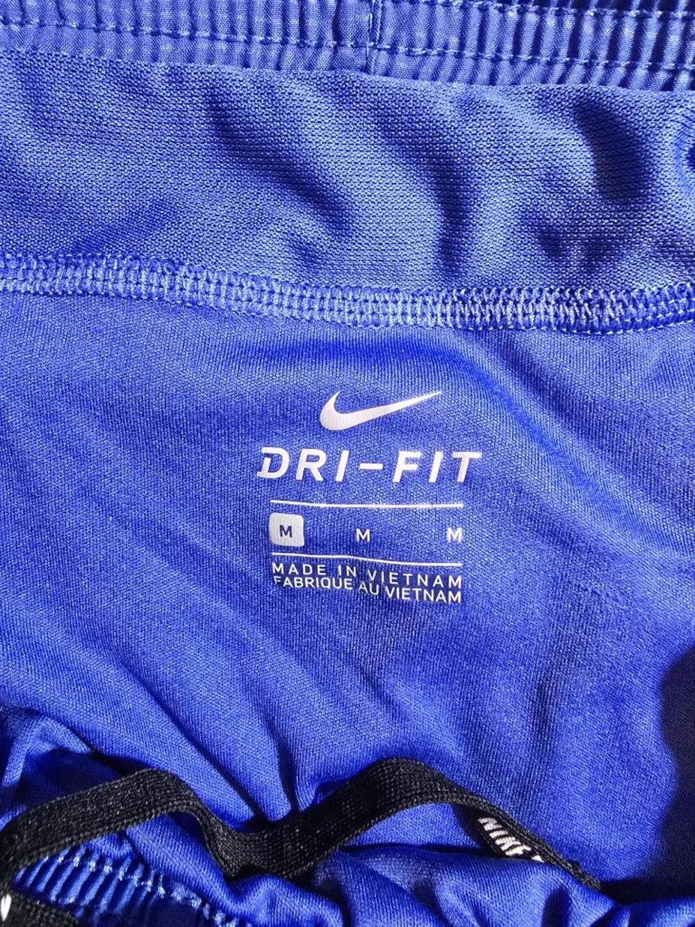 Nike Women's Dri-Fit Running Shorts - Blue - Medium